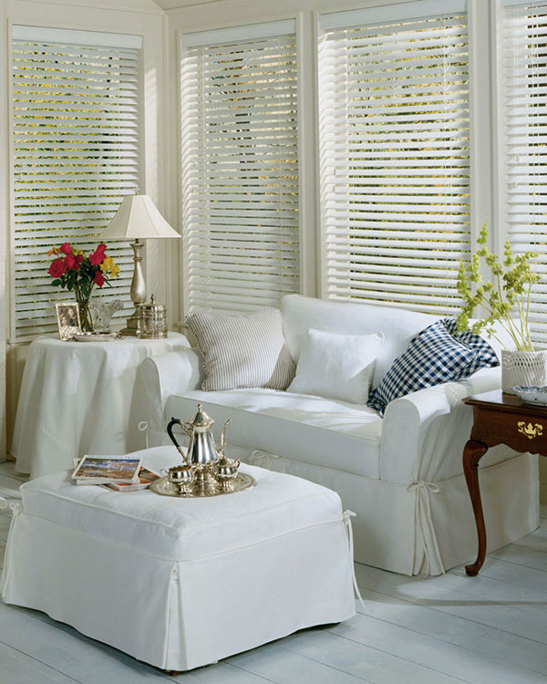 White Wooden Blinds White Wooden Blinds