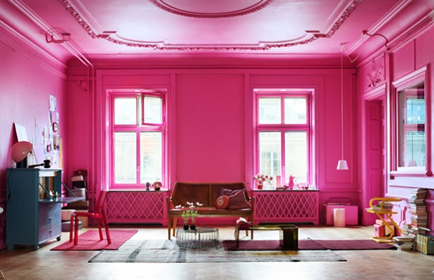 Is all about the pink
